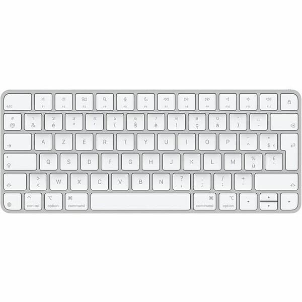 Keyboard Apple MXCL3F/A White AZERTY