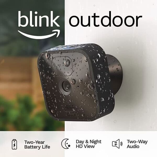 Blink Outdoor (3rd Gen) Add-On Home Security Camera | HD Video work wi