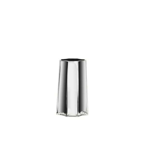 Silver small Luxury vase, modern classic, stylish design, LENOX 15 SC