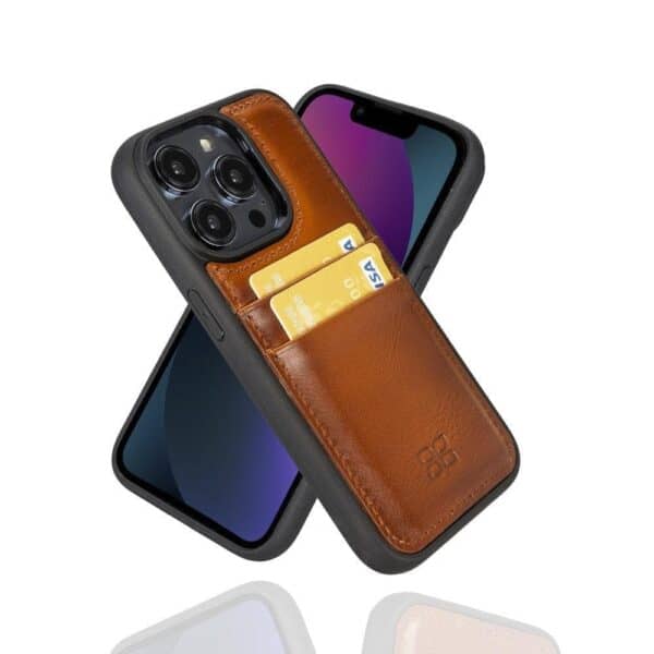 iPhone 15 Leather Case with CardHolder