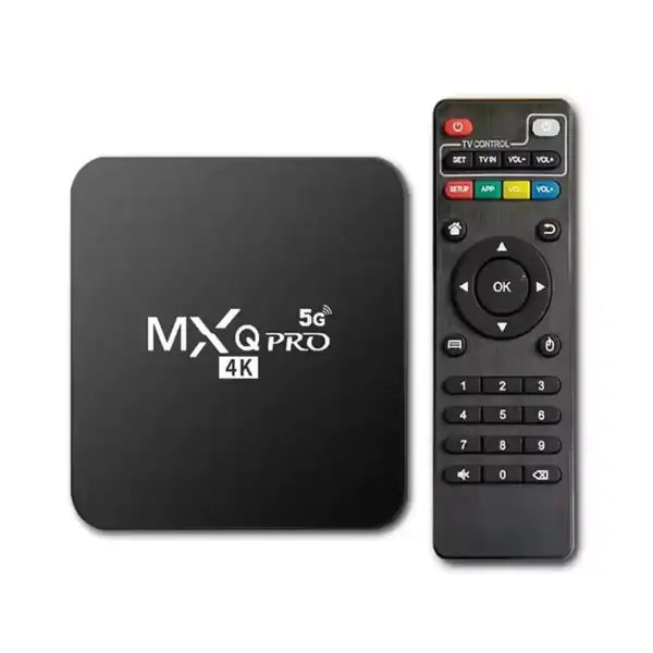 2.4/5G Dual Band Wifi MXQ-pro Android Tv Boxes 4K Online Video Media Player Android Box Set Top with BT