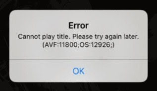 Netflix Error Code 11800 Apple TV Netflix Error Code 11800 Apple TV