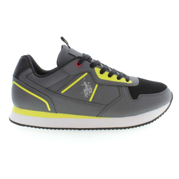 US POLO BEST PRICE MEN'S SPORTS FOOTWEAR GREY