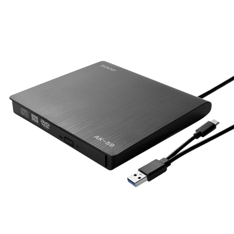 external DVD drive USB-C black
