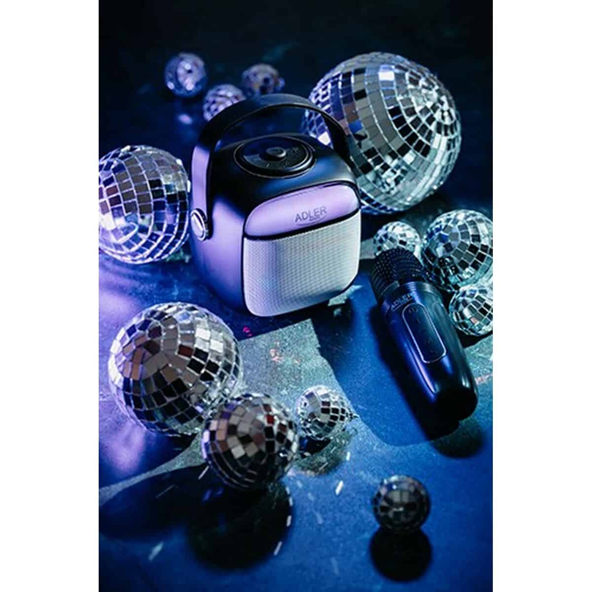 Portable Bluetooth Speakers Adler AD 1199b Grey - Image 12