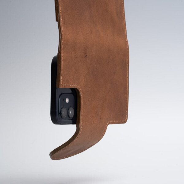 Leather folio wallet with Magsafe 1.0 - SALE