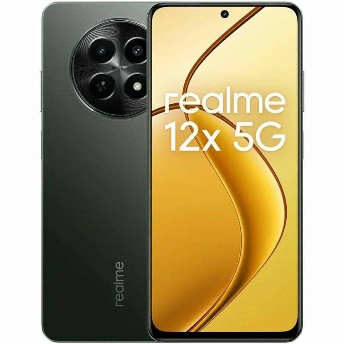 Realme 12x 5G Black smartphone