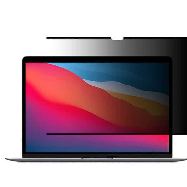 Film Privacy MacBook Air 13" (M1) – Finition mate, pose magnétique, vision confidentielle
