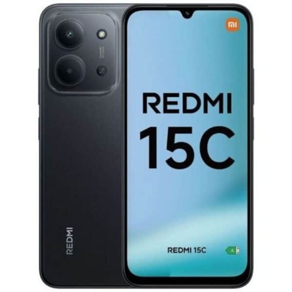 Smartphone Xiaomi REDMI 15C 4-256 BK 6,9" Octa Core 4 GB RAM 256 GB Black