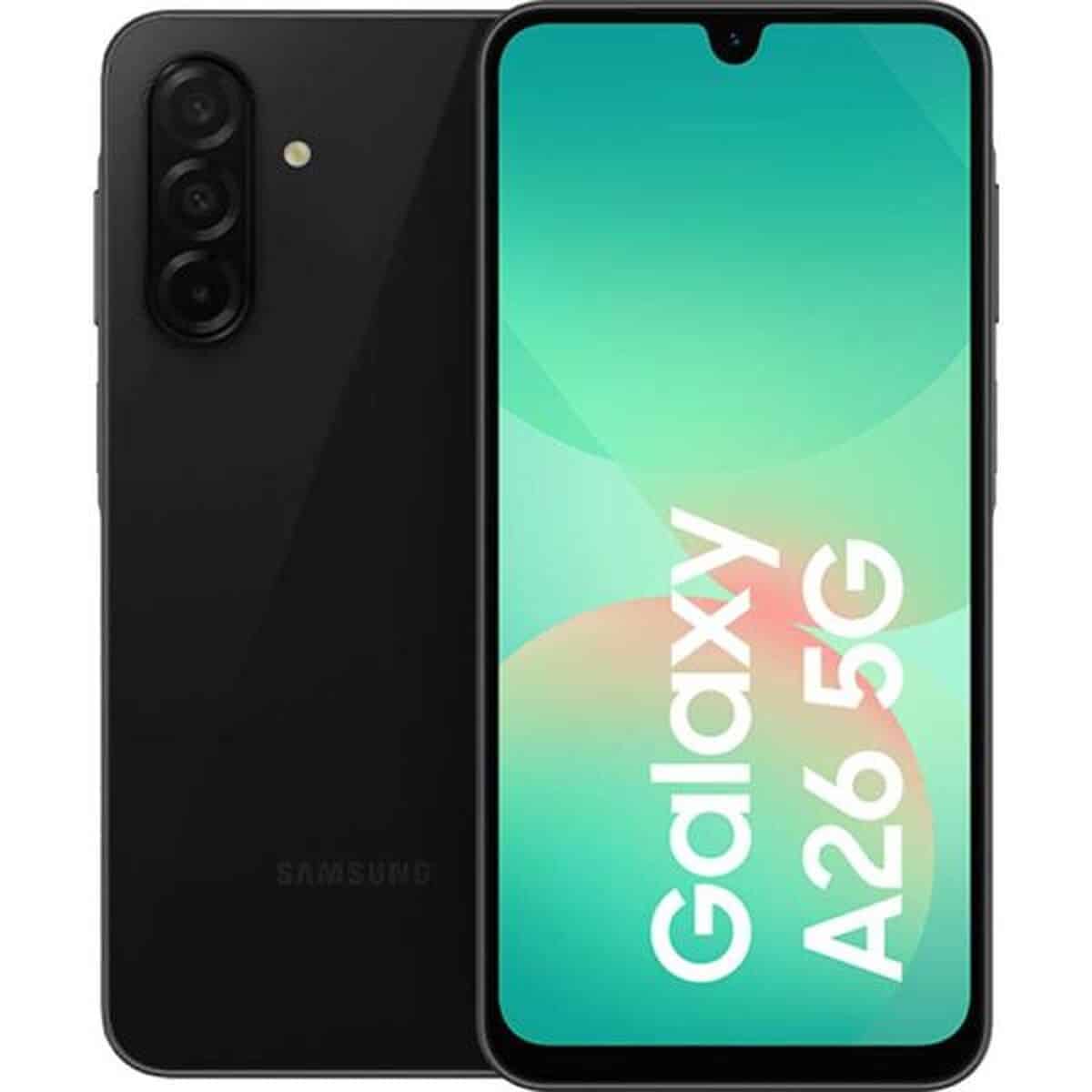 Samsung Galaxy A26 5G Black smartphone 128GB
