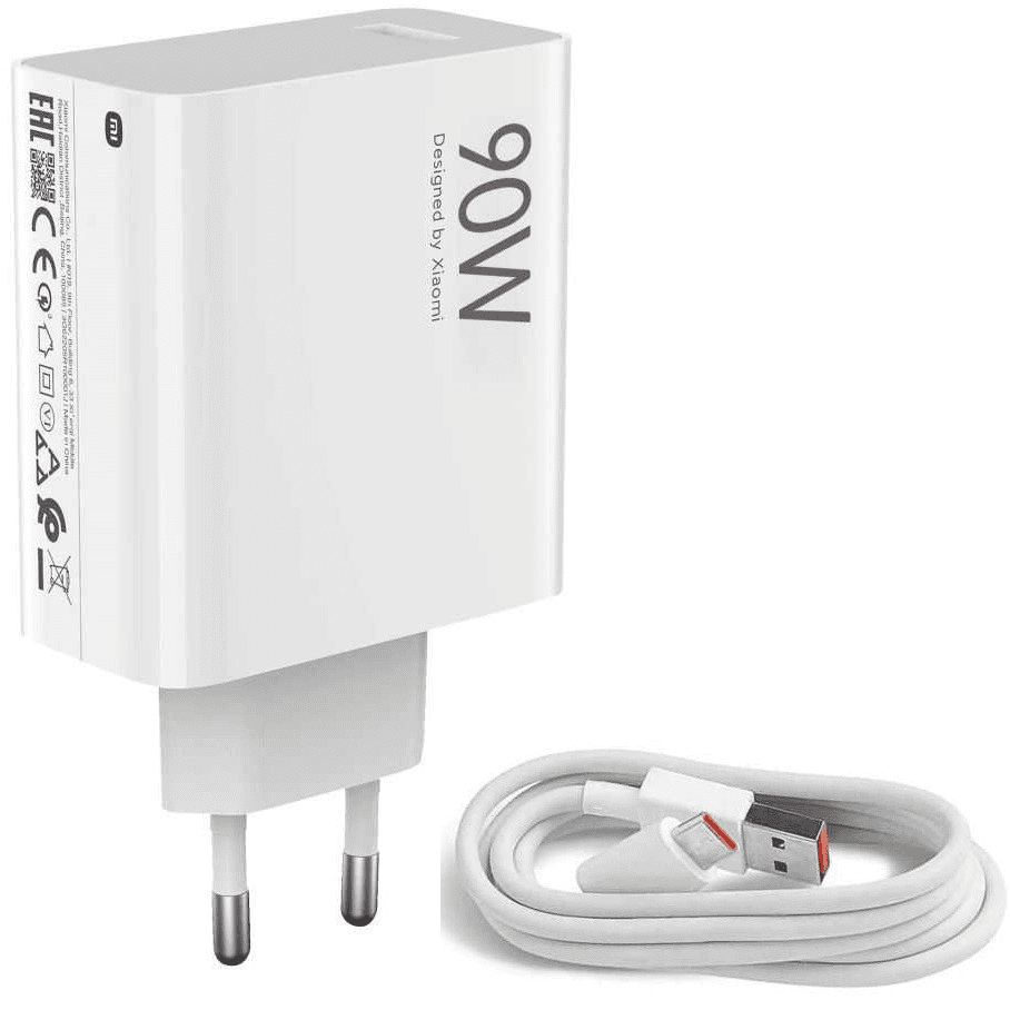 Xiaomi 90W fast charger USB wall adapter